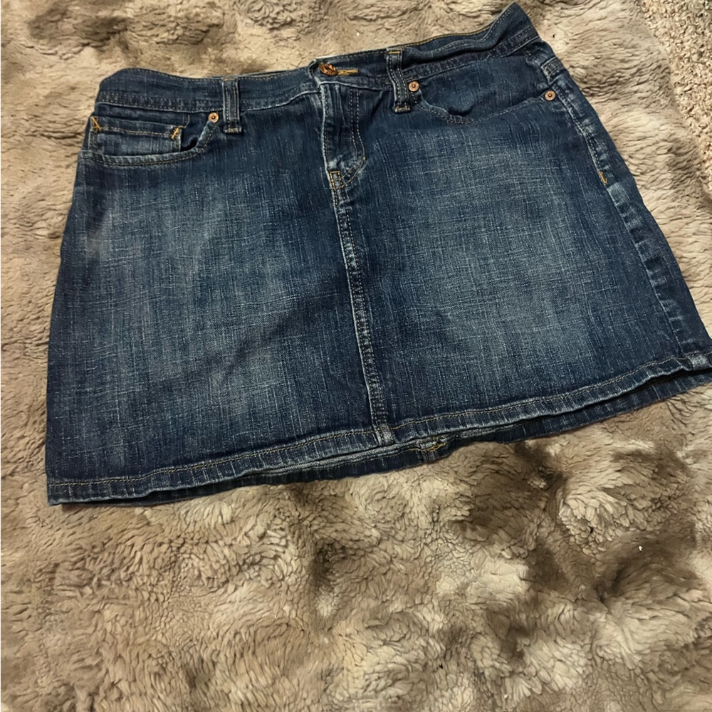 GAP Dark Blue Denim Skirt